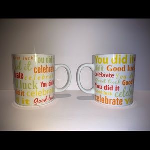 You Did It Celebrate Congratulations Coffee Mug Set